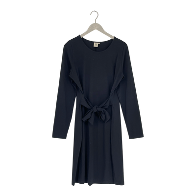 Kaiko belted dress, black | woman M