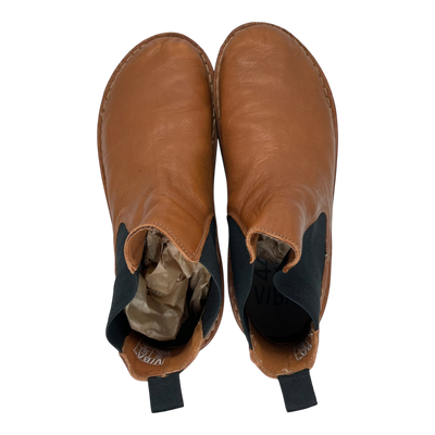 VIBAe Helsinki leather boots, cognac brown | 44