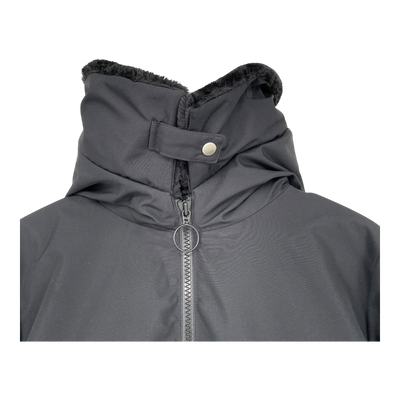 Embassy of Bricks and Logs riga ivy puffer coat, black | unisex S