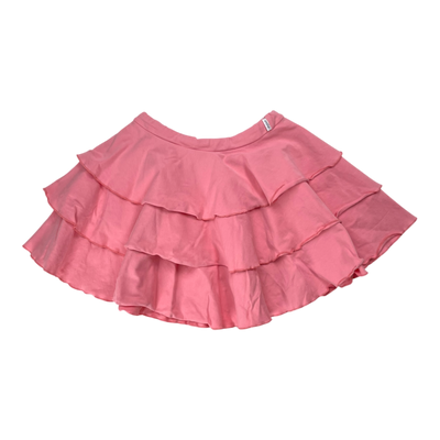 Gugguu tricot frill skirt, pink | 134cm