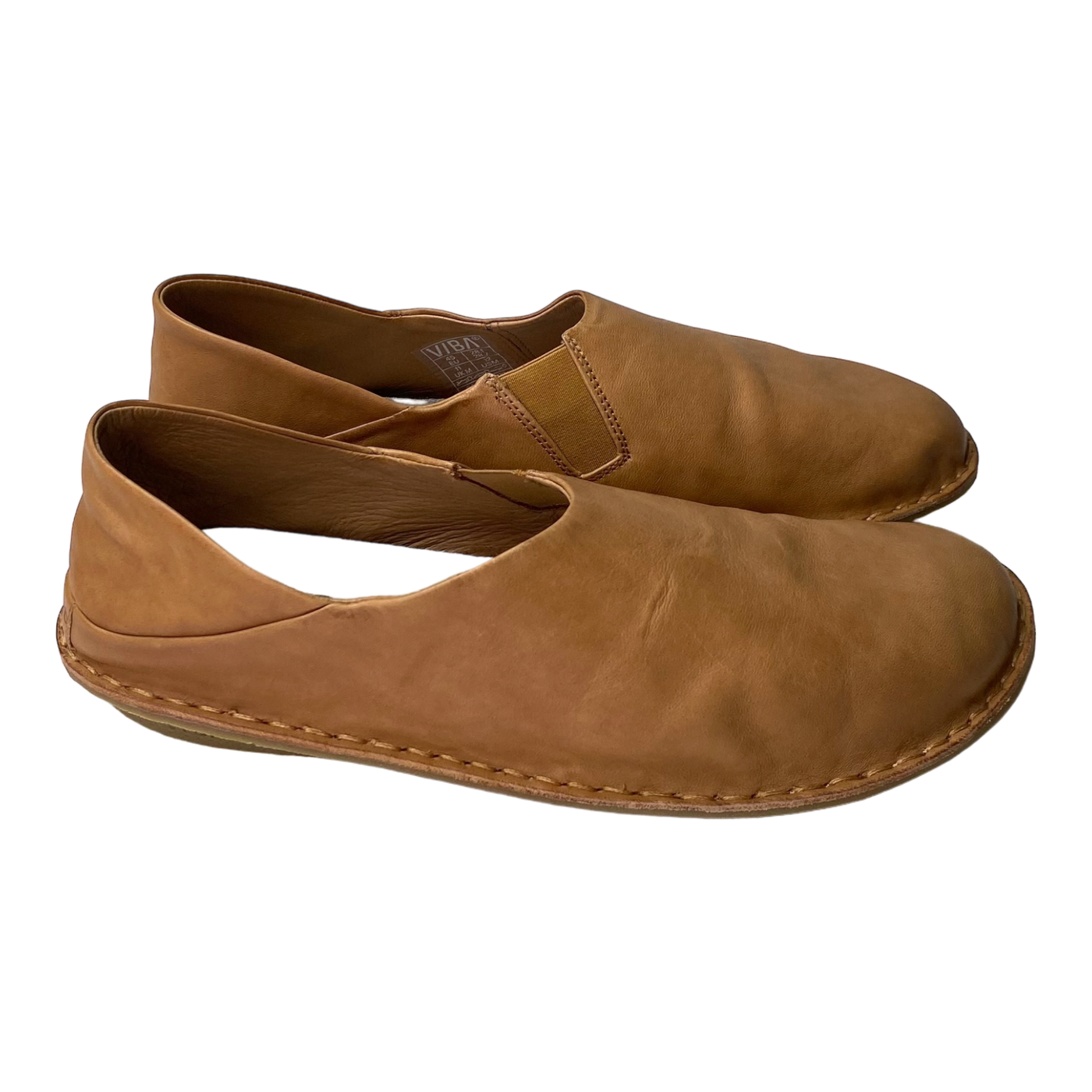 VIBAe Zuma leather shoes, fawn tan | 45