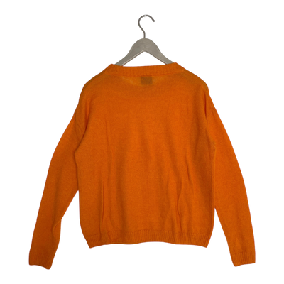 Papu knitted sweater, orange | woman XS/S