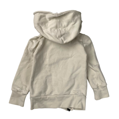 Gugguu zipper hoodie, cream | 98cm