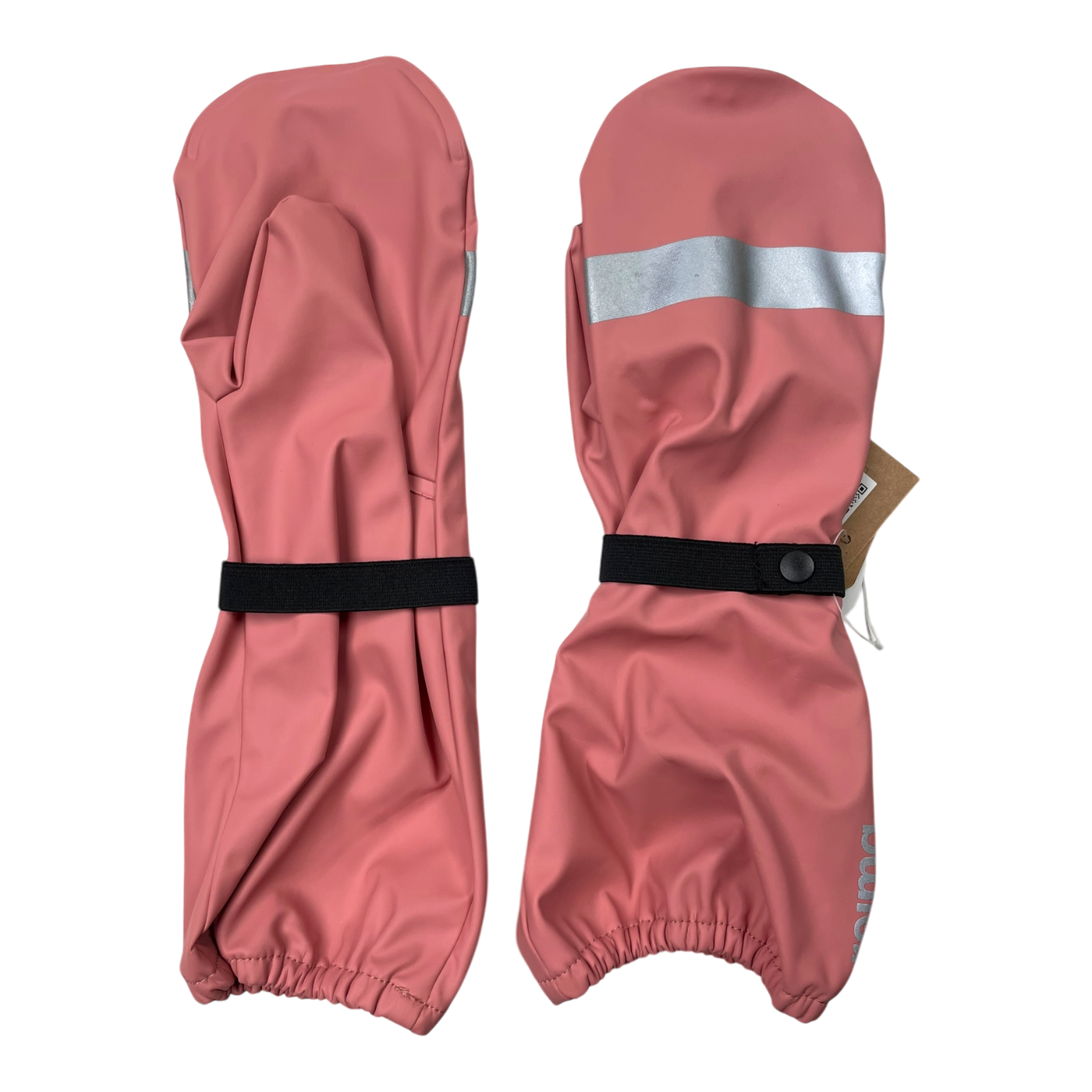 Reima kura rain mittens, coral | 6-8y