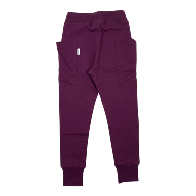 Gugguu sweatpants, purple | 134cm