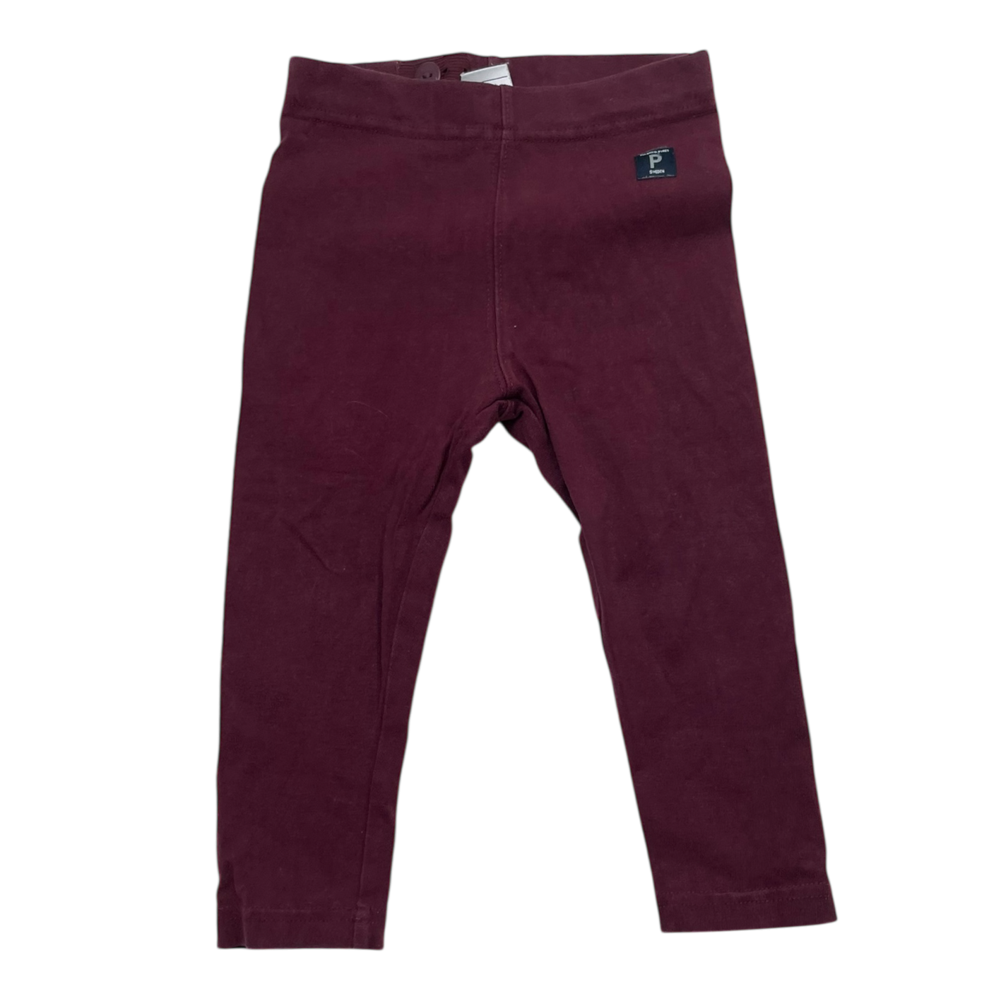 Polarn O. Pyret leggings, wine | 86cm