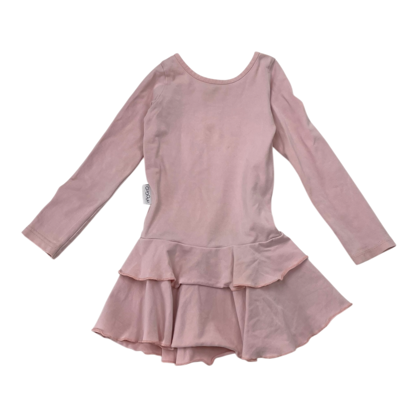 Gugguu frilla dress, pink | 86cm