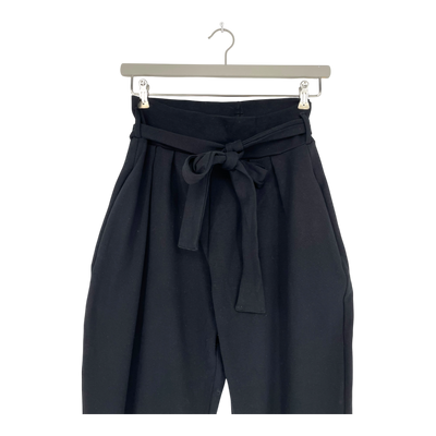 Riva Clothing mukava belted sweatpants, black | woman L