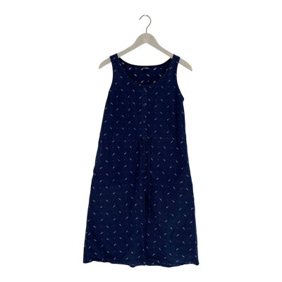R-Collection sleeveless dress, dark blue | woman S
