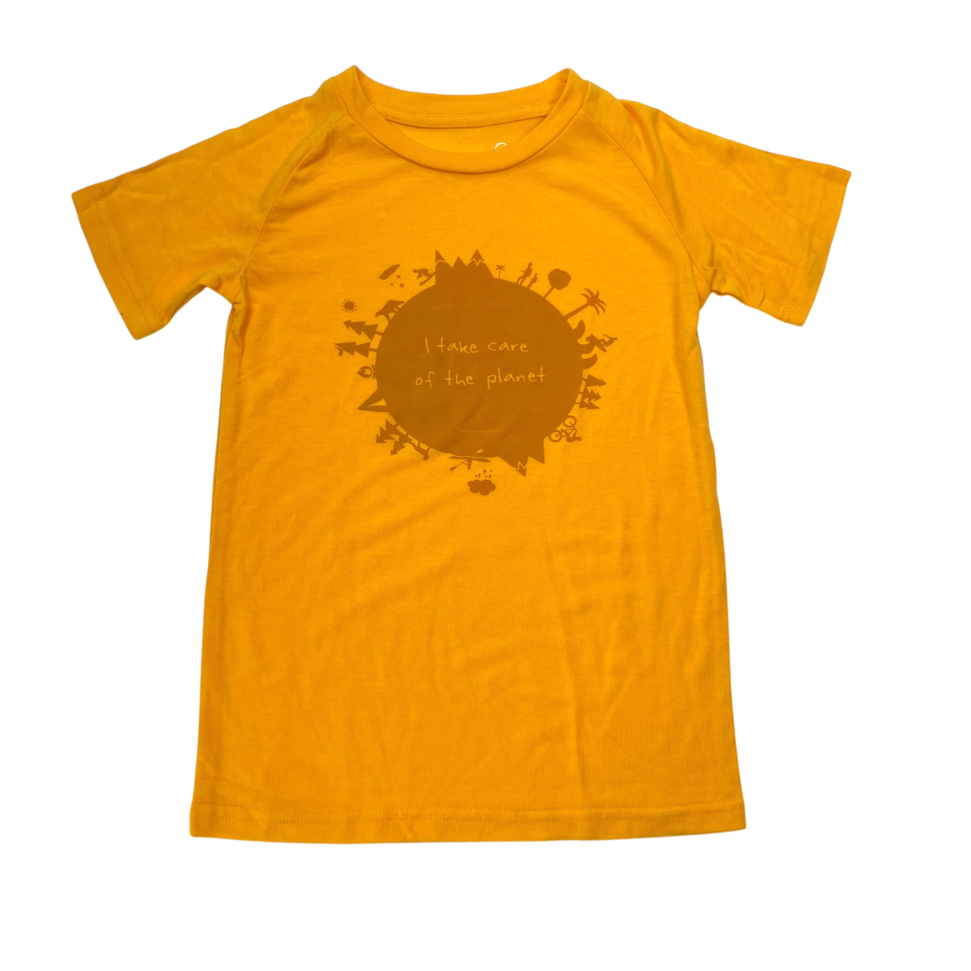 Isbjörn merino t-shirt, planet | 110/116cm