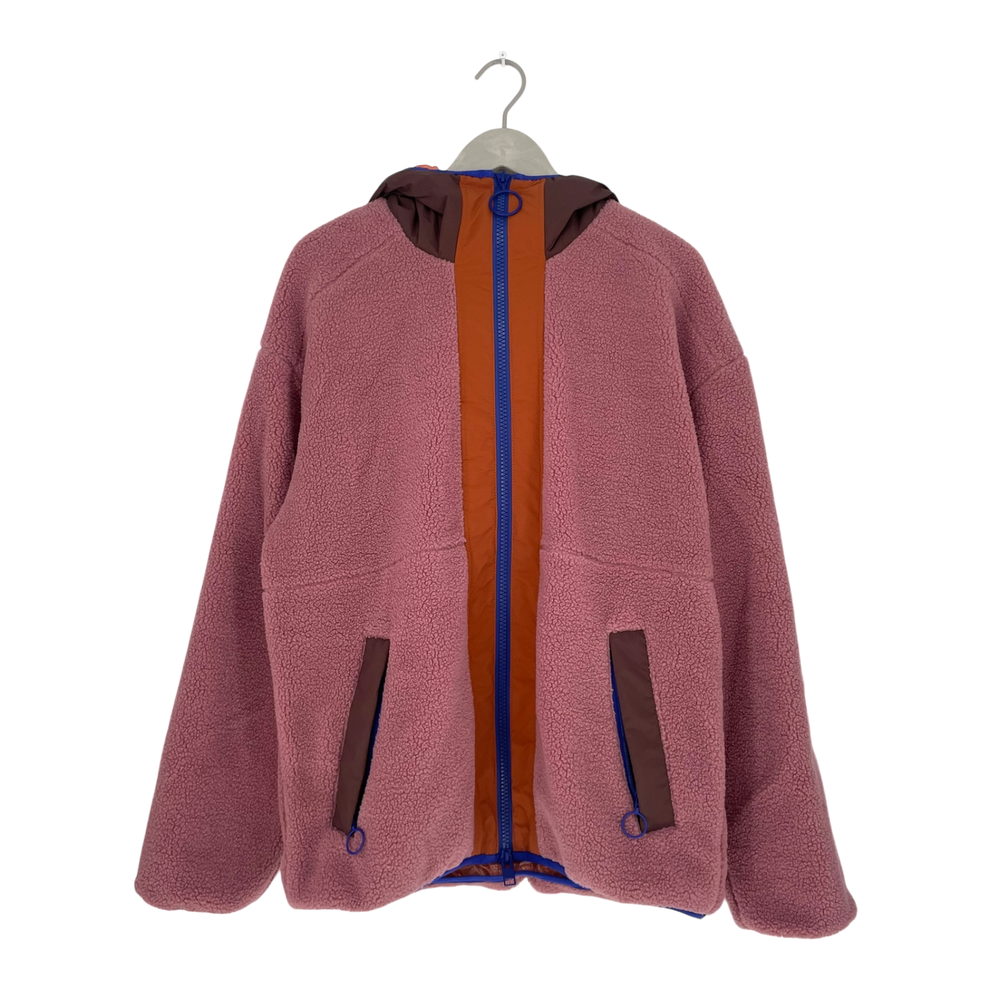 Embassy of Bricks and Logs mosino sherpa jacket, mauve | unisex L