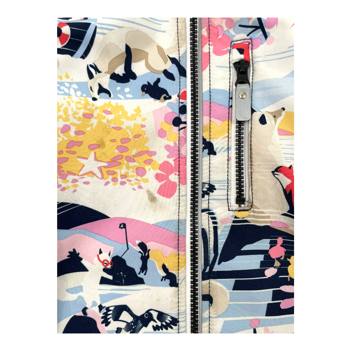 Reima vantti softshell jacket, animals | 110cm