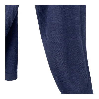 Alpa silent alpaca wool cardigan, midnight blue | woman L