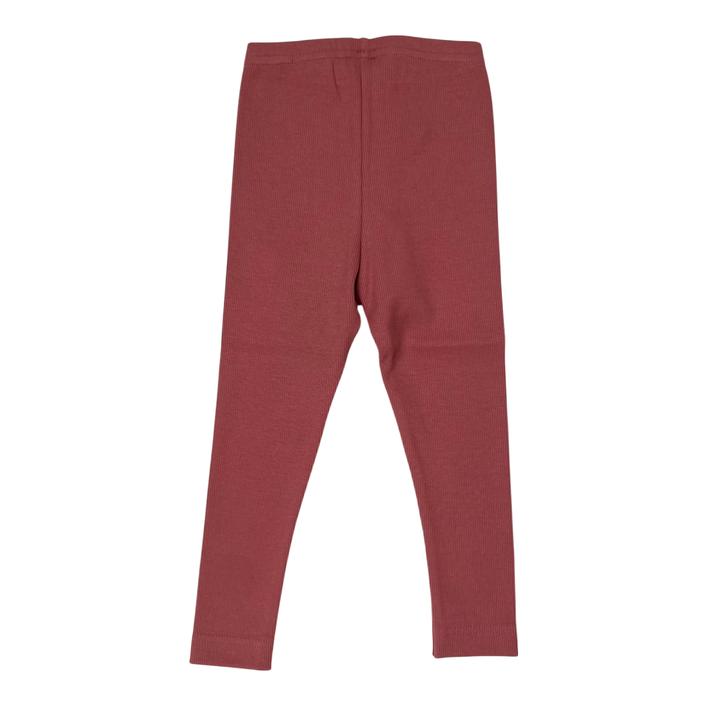 Metsola rib leggings, dusty rose | 86/92cm