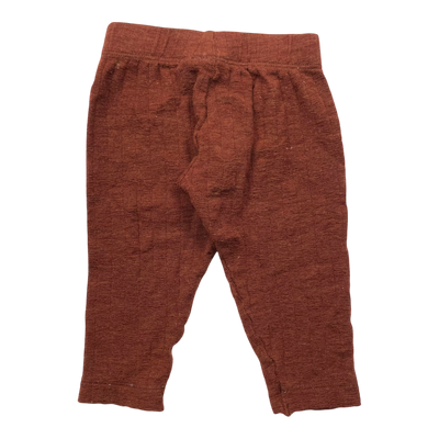 Mainio merino wool leggings, chocolate brown | 74/80cm