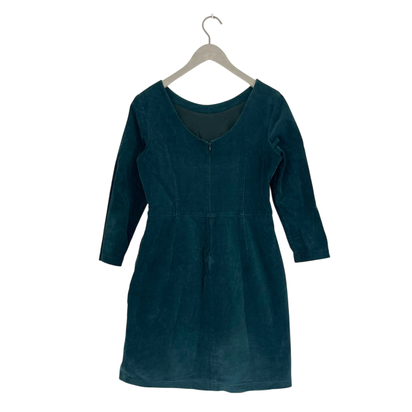 R-Collection velour dress, green | woman S