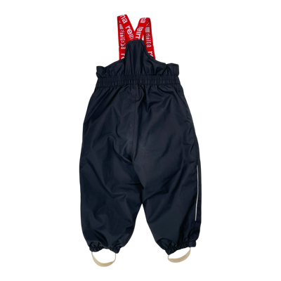 Reima stockholm winter pants, black | 86cm