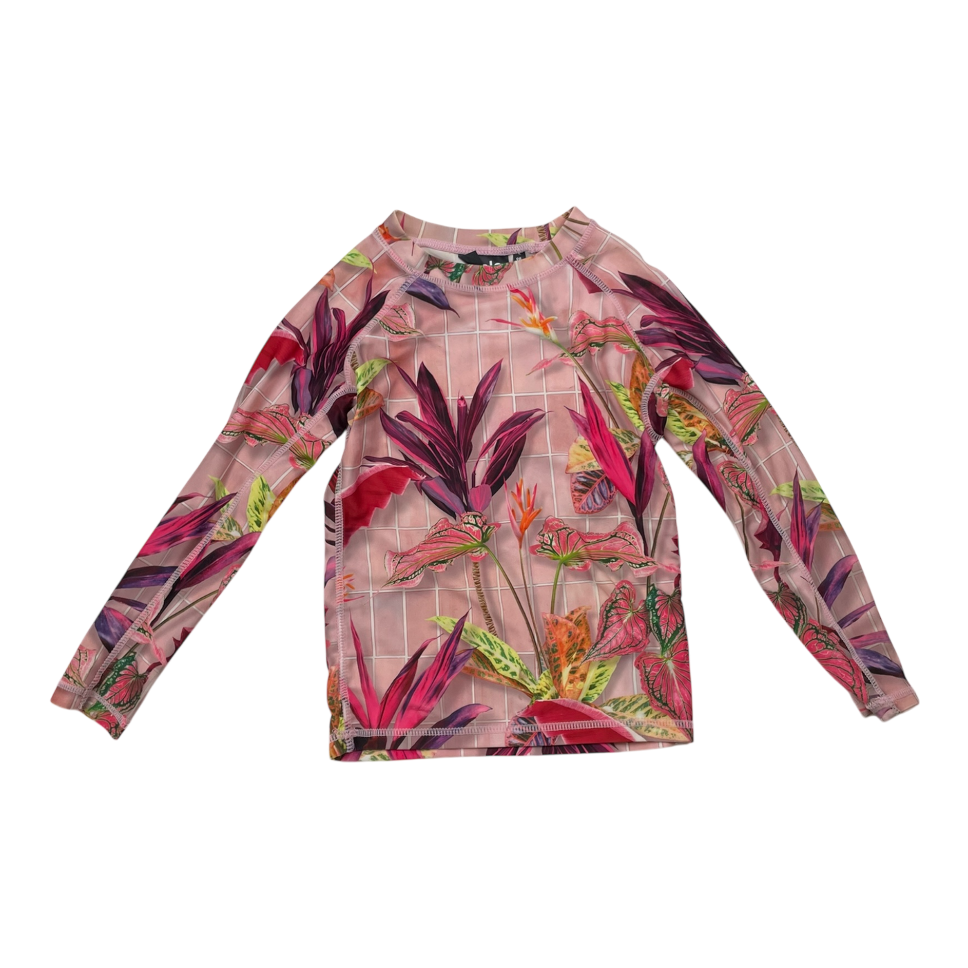 Molo UV swim shirt, flowers | 98/104cm