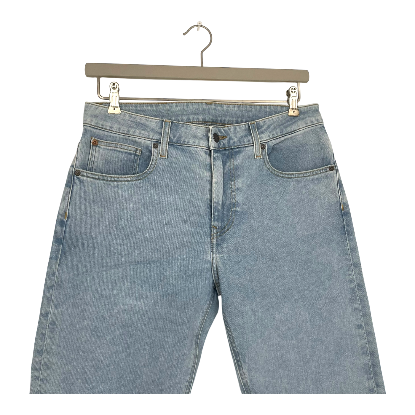 Mud Jeans Bryce mid straight jeans, light stone | man 32/32