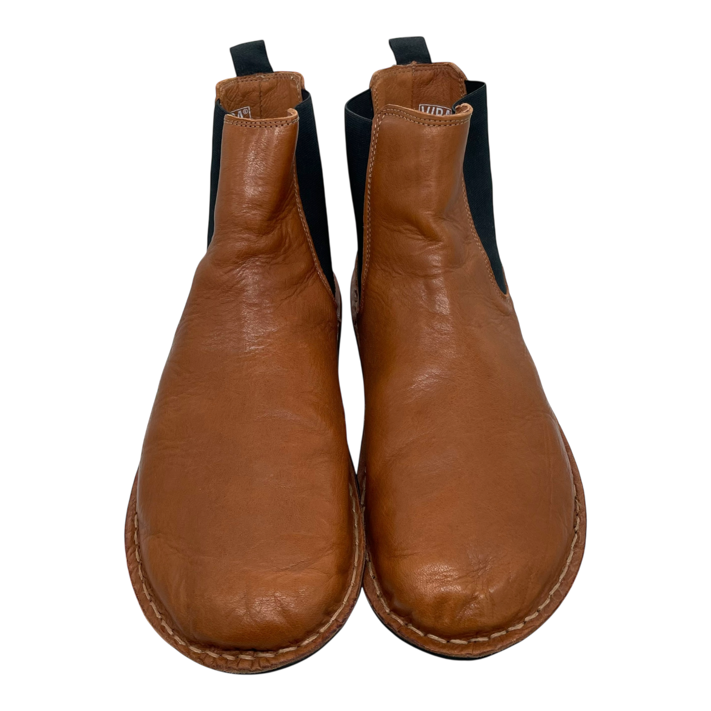 VIBAe Helsinki leather boots, cognac brown | 44