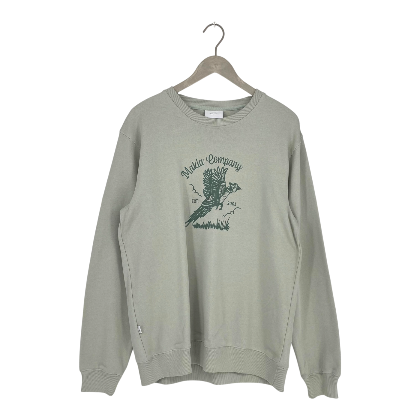 Makia sprint sweatshirt, bird | unisex M