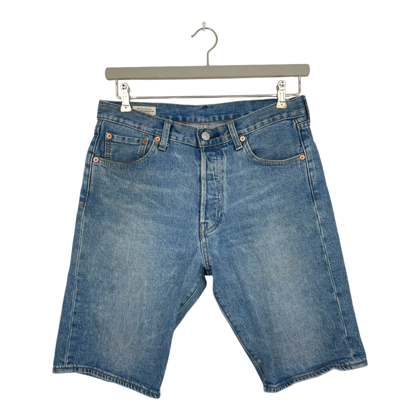 Levi's 501 shorts, light denim | W30