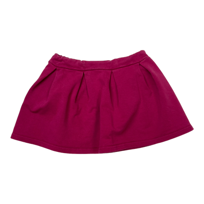 Gugguu sweat skirt, fuschia | 110cm