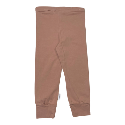 Gugguu baggy leggings, brown sugar | 92cm