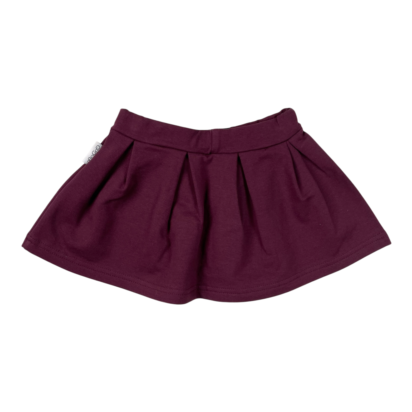 Gugguu sweat skirt, burgundy | 86cm