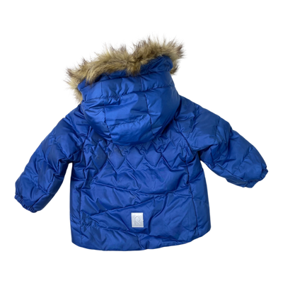 Reima hoppu down jacket, blue | 80cm