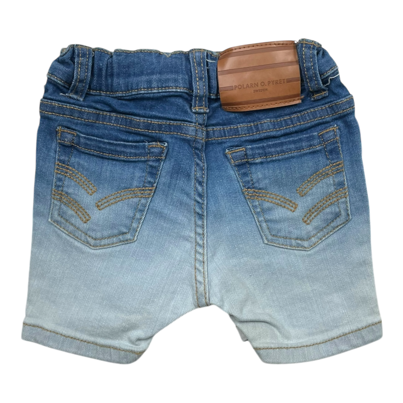 Polarn O. Pyret denim shorts, blue | 80cm