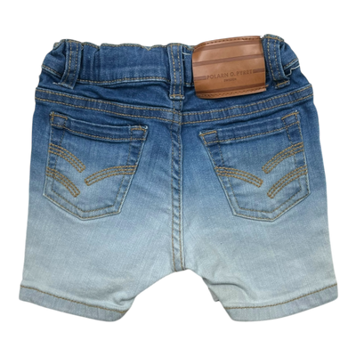 Polarn O. Pyret denim shorts, blue | 80cm