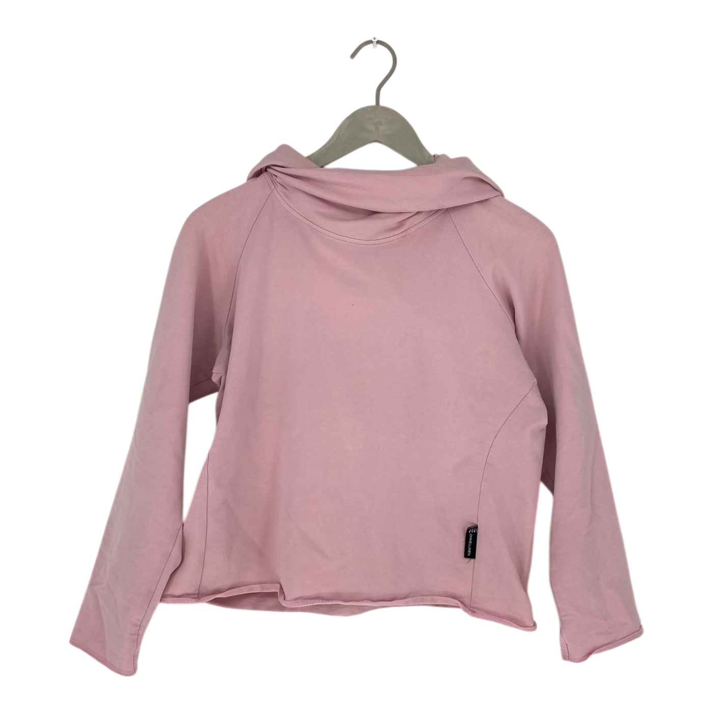 Ommellinen cropped sport hoodie, pink | woman M