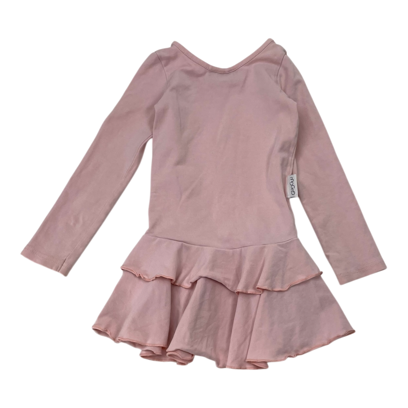 Gugguu frilla dress, pink | 86cm