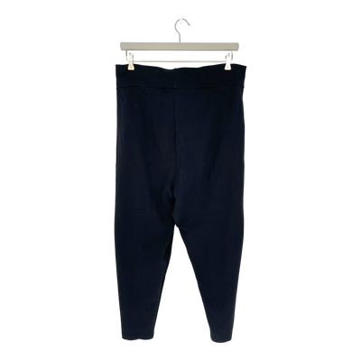Riva Clothing mukava belted sweatpants, black | woman XXL