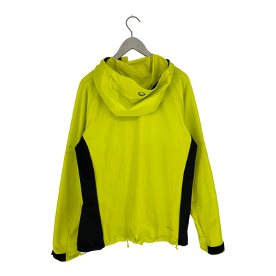 Halti midseason shell jacket, green/black | man M