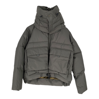 Embassy of Bricks and Logs harlem puffer jacket, dark grey | woman S