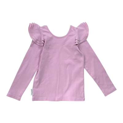 Gugguu frill shirt, pink | 104cm