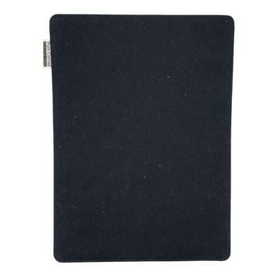Holzrichter canvas laptop sleeve, black