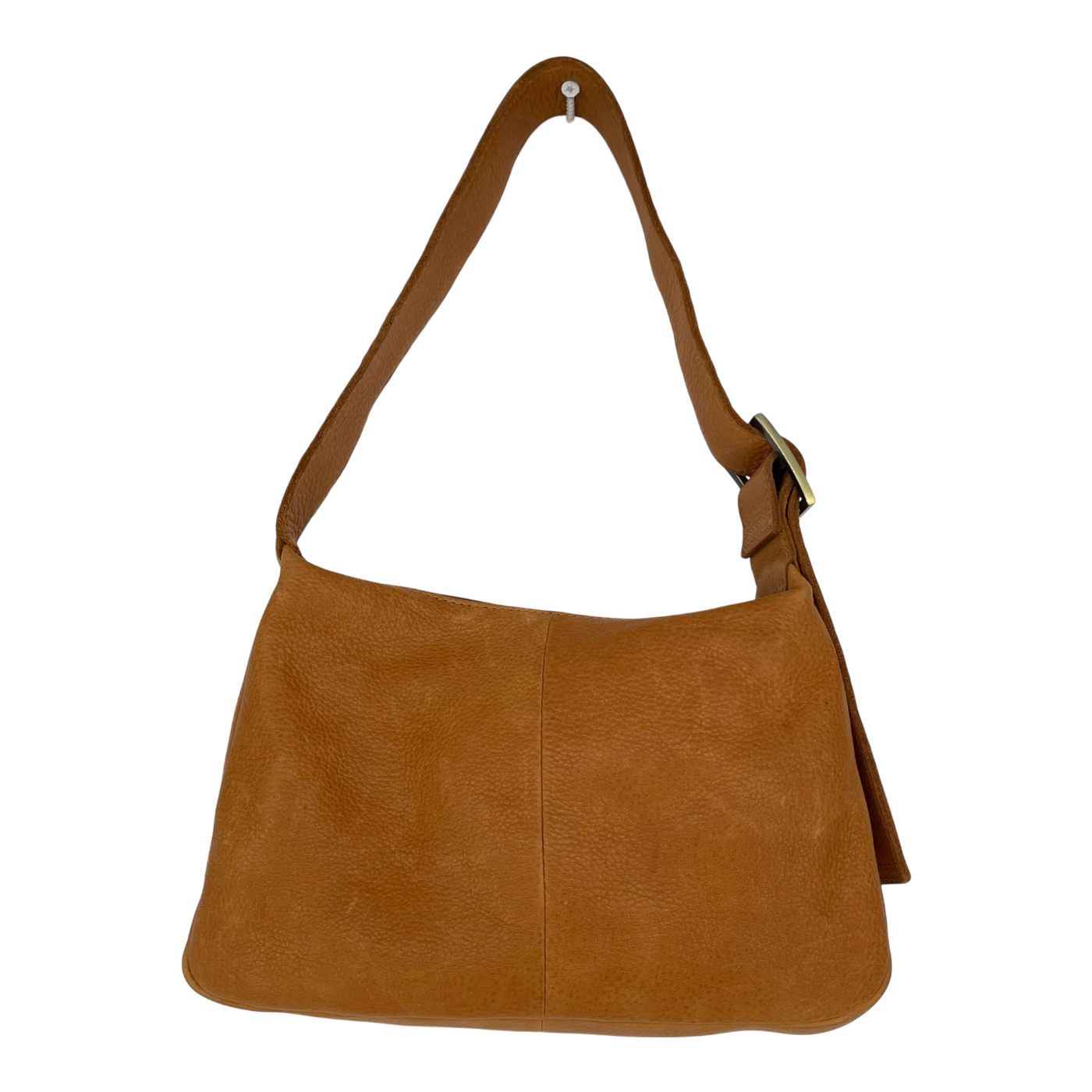 Holzrichter leather shoulder bag, caramel