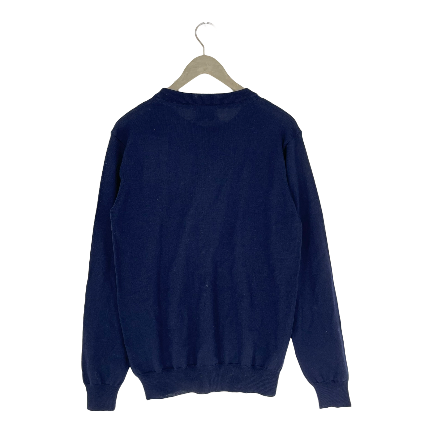 Makia merino knit sweater, navy | unisex M