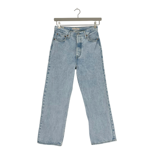Levi's ribcage straight ankle jeans, washed denim | woman W28