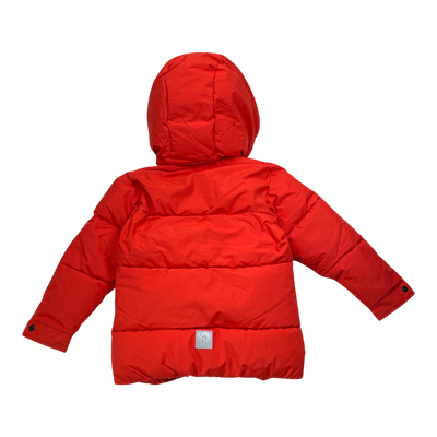 Reima osteri puffer jacket, red | 116cm