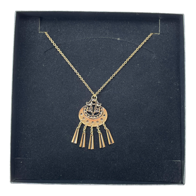 Kalevala Koru small kuutar necklace, bronze