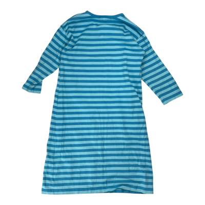 Marimekko pitkämekko stripe dress, blue | 116/122cm