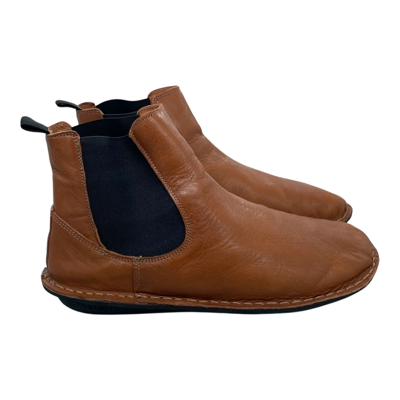VIBAe Helsinki leather boots, cognac brown | 44