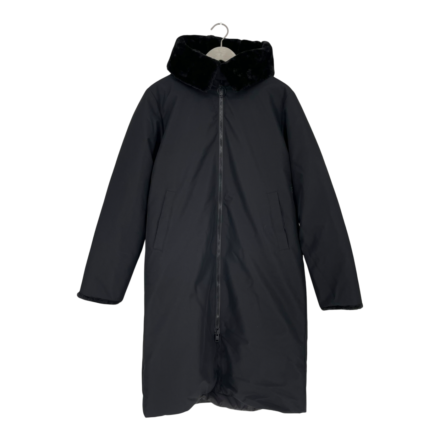 Embassy of Bricks and Logs riga ivy puffer coat, black | unisex S