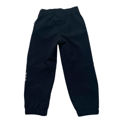 Reima oikotie softshell pants, black | 110cm
