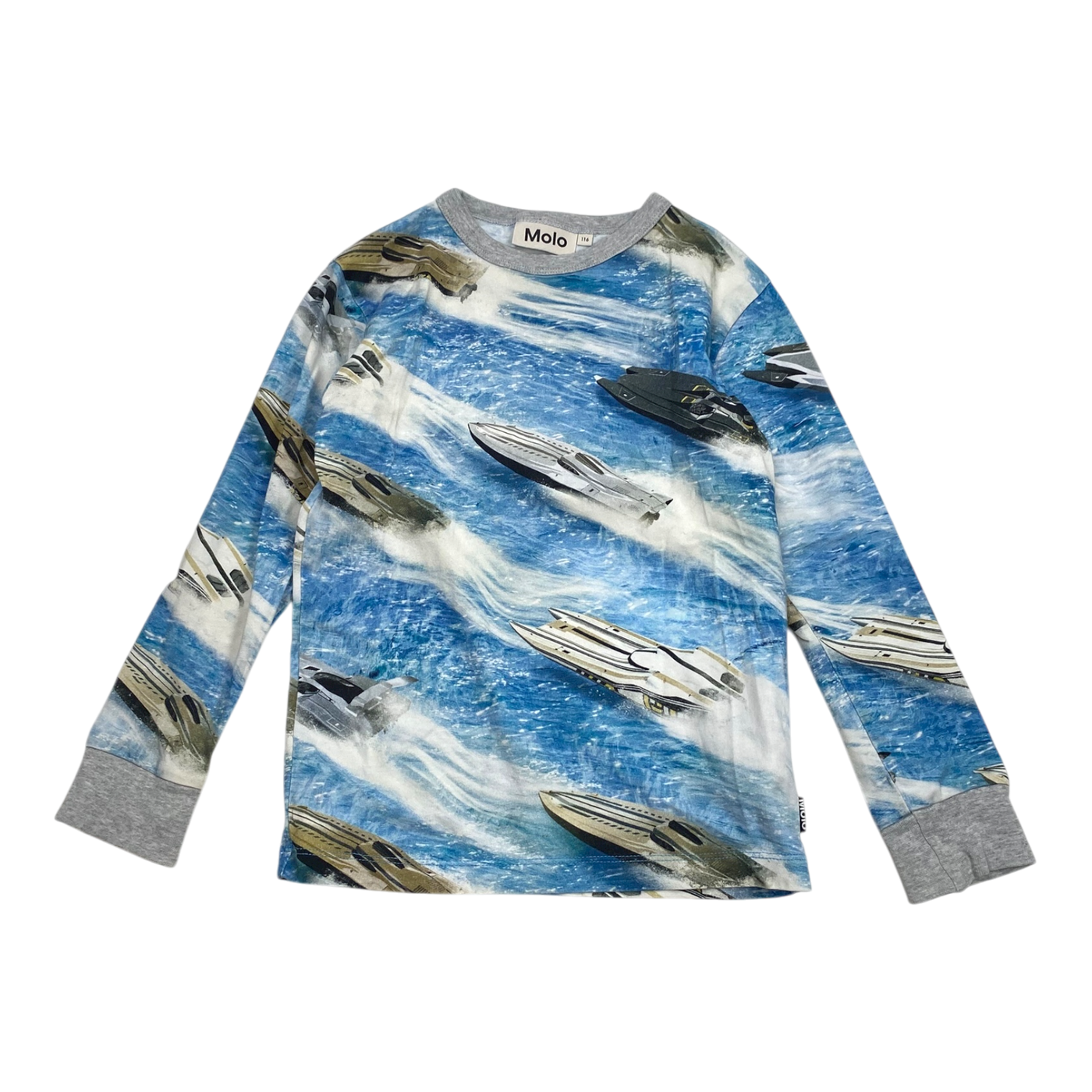 Molo shirt, boat | 116cm