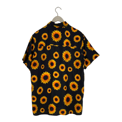 Makia woven shirt, sunflowers | man M